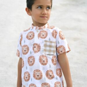 Conjunto de camisa y short Leoncito
