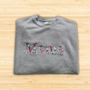 Sudadera gris Mamá