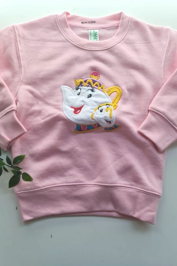 Sudadera Señora Potts Rosa