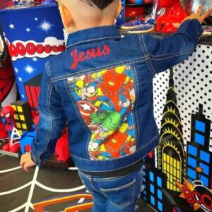 Chaqueta Vaquera Súper Héroes