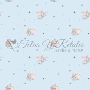 Tela de Dumbo celeste