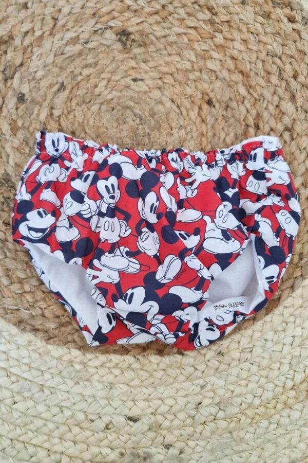 Cubrepañal Mickey Rojo