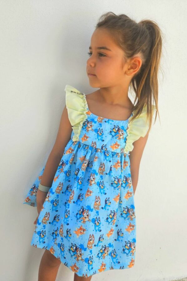 Vestido Bluey
