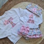 Conjunto de Cumpleaños estampado floral con sudadera