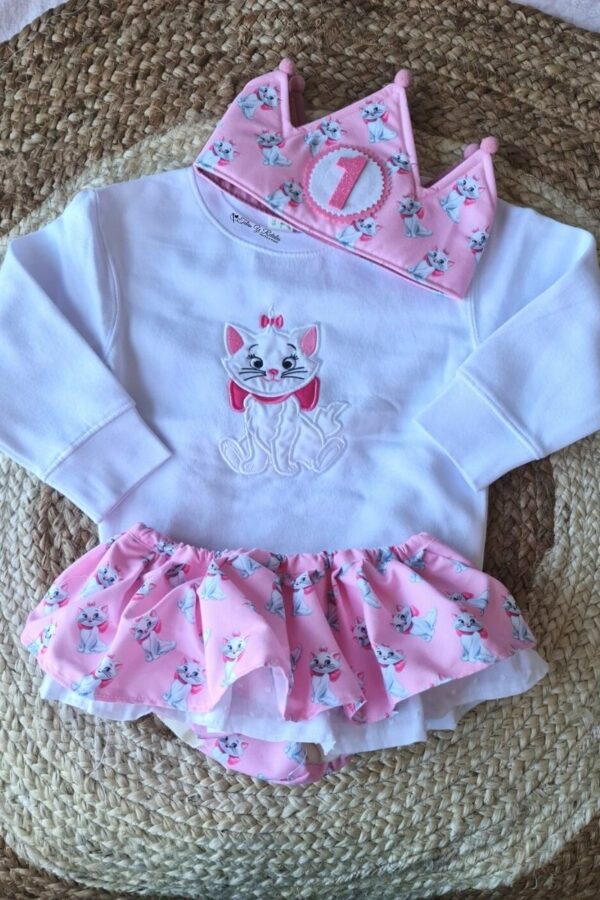 Conjunto de cumpleaños de Marie rosa