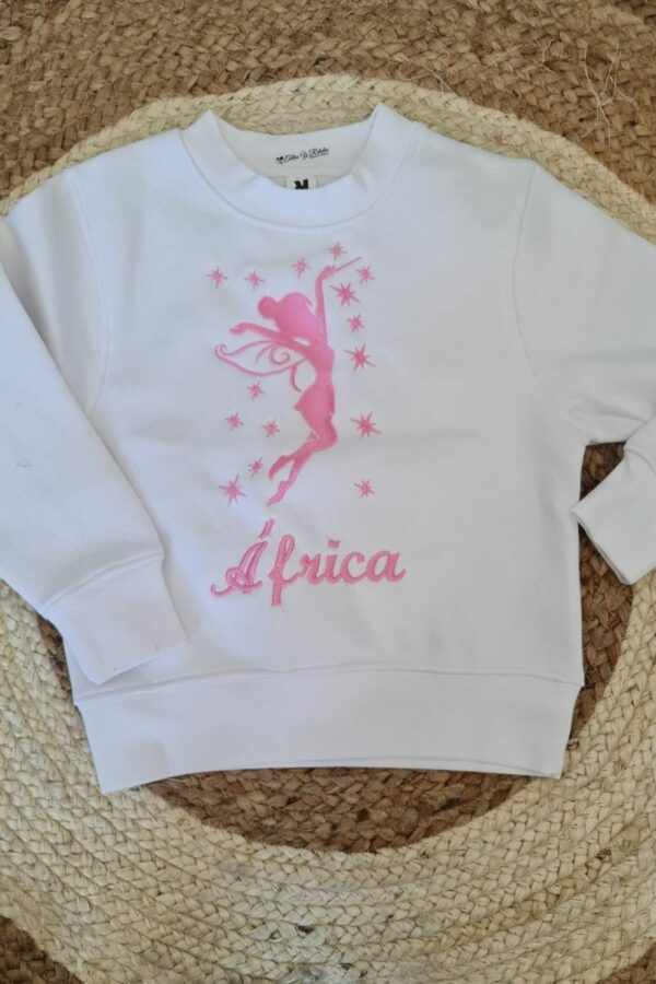 Sudadera Campanilla blanca
