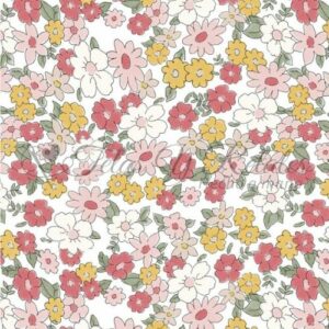 Tela de estampado floral