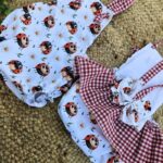 Peto mariquitas y vichy rojo