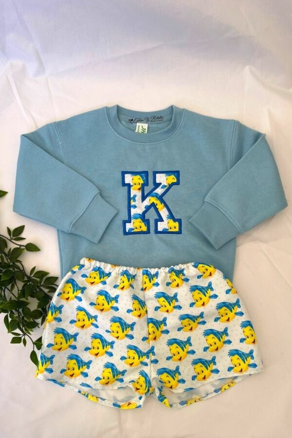 Conjunto Flounder inicial modelo niño