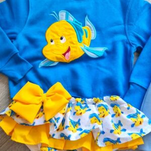 Conjunto Flounder azul