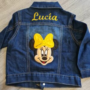 Chaqueta Vaquera Minnie lazo amarillo