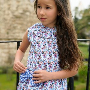 Conjunto de camisa y bragas con volante de Minnie Mouse pastelera