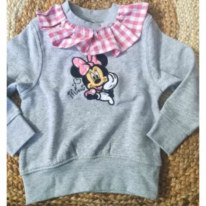 Sudadera gris de Minnie Mouse