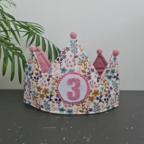 Corona de Cumpleaños Florecillas