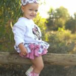 Conjunto de Cumpleaños Minnie Blanco