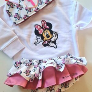Conjunto de Cumpleaños Minnie Blanco - Imagen 3