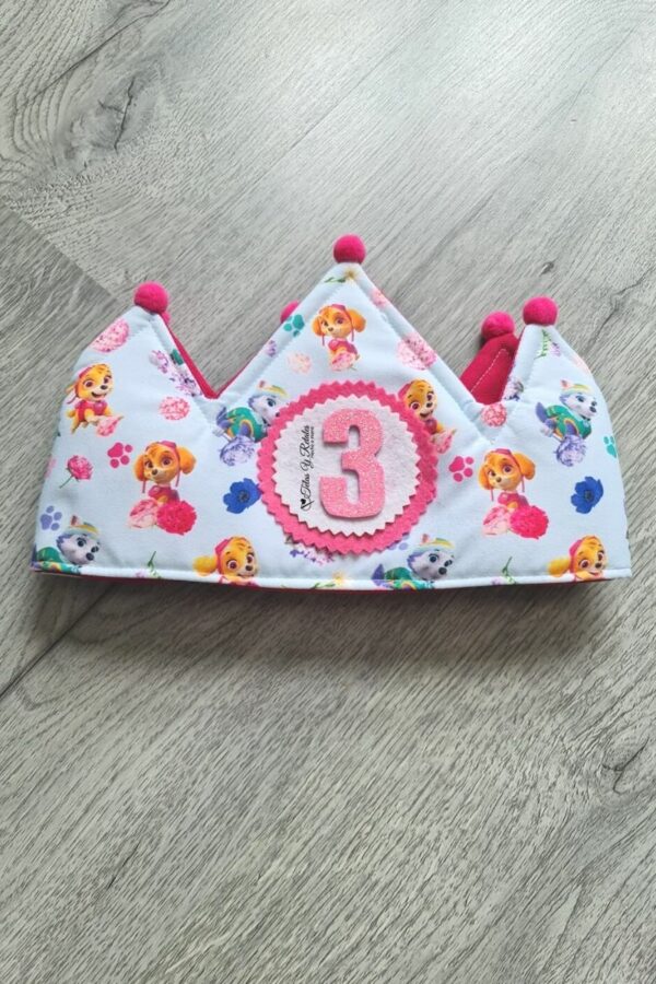 Corona de Cumpleaños patrulla canina