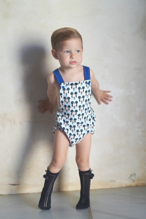 Peto Mickey Mouse azul