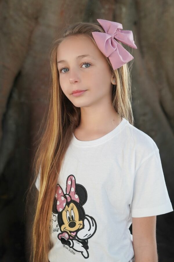 Camiseta blanca de Minnie Mouse