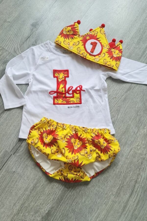 Conjunto de cumpleaños del Rey León