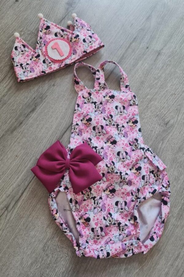 Peto de Cumpleaños lila de la minnie