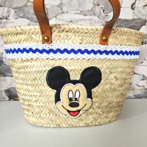 Cesta de playa mickey mouse