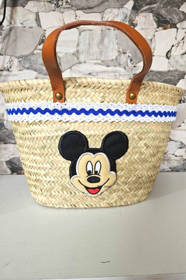 Cesta de playa mickey mouse