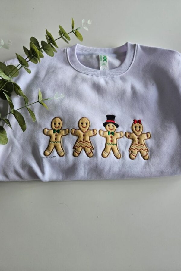 Sudadera de muñecos de jengibre