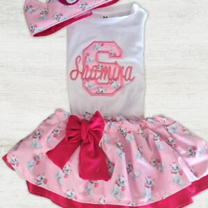 Conjunto de Cumpleaños de Marie en rosa