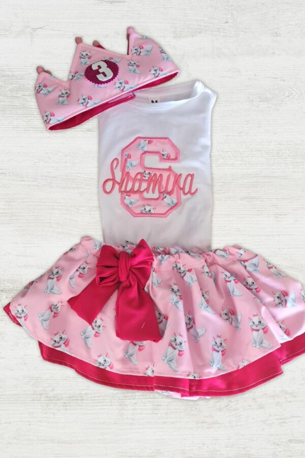 Conjunto de Cumpleaños de Marie en rosa