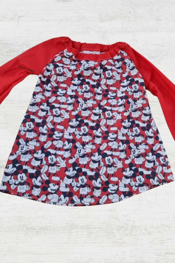 Babi escolar rojo mickey
