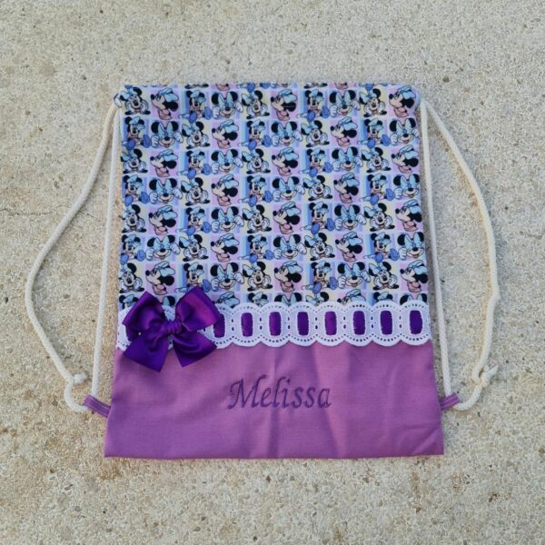Talega morada minnie