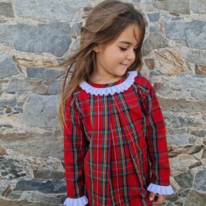 Vestido cuadros escoceses - Imagen 3