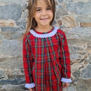 Vestido cuadros escoceses - Imagen 2