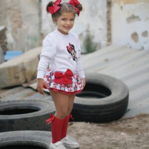 Conjunto Minnie Roja