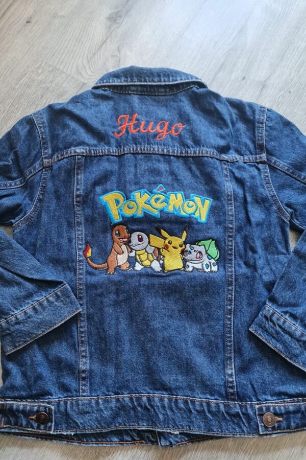 Chaqueta Vaquera Pokemon