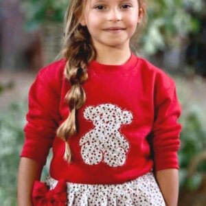 Conjunto osito Tous Rojo