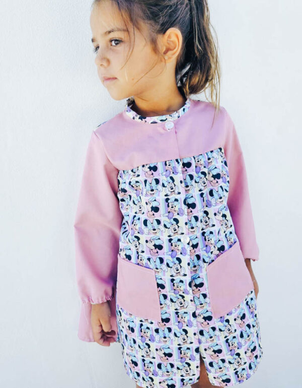 Babi escolar Minnie Mouse liso