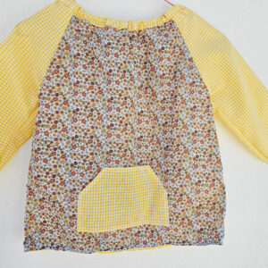 Babi escolar estampado florecillas
