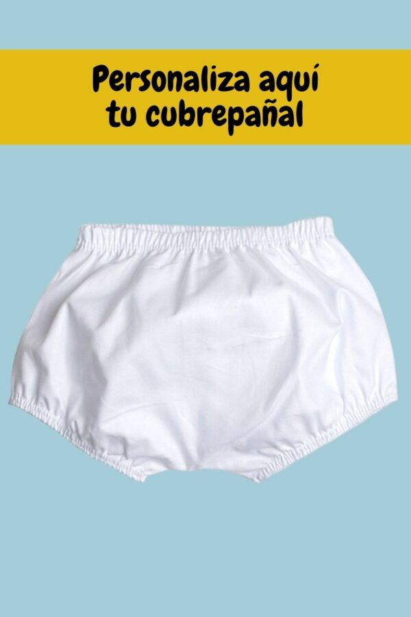 Personaliza aquí tu cubrepañal