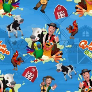 Tela Popelin de Algodón Granja de Zenón