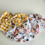 Cubrepañal con volantes de fantasía