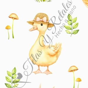 Tela diseño pato