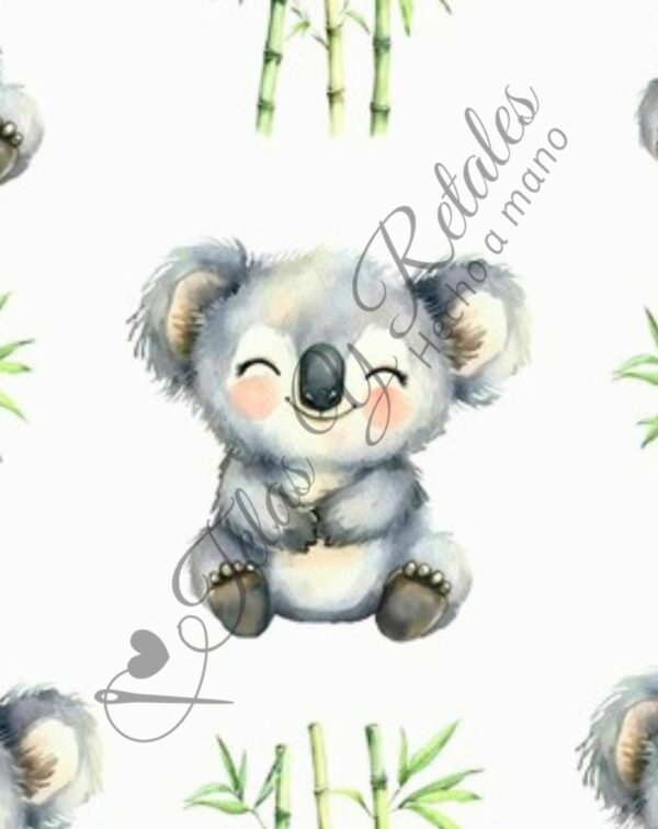 Tela diseño koala