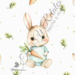 Tela diseño conejo