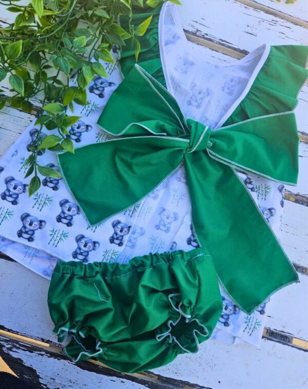 Vestido koala con braguitas