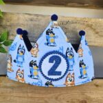 Corona de cumpleaños de Bluey