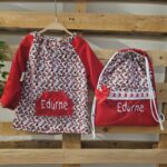 Pack Babi y talega escolar de Minnie Mouse roja