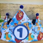 Corona de cumpleaños Mufasa Rey León