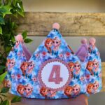 Corona de cumpleaños de Elsa y Ana de Frozen